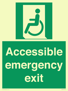 SA7239: Accessible emergency exit (left)