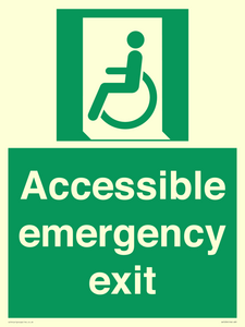 SA7239: Accessible emergency exit (left)