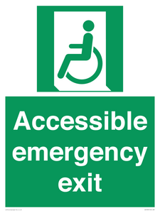 SA7239: Accessible emergency exit (left)