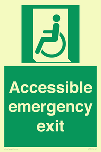 SA7239: Accessible emergency exit (left)
