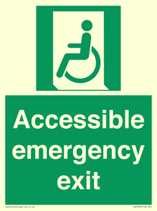 SA7239: Accessible emergency exit (left)