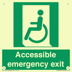 SA7239: Accessible emergency exit (left)