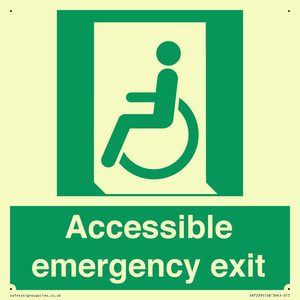 SA7239: Accessible emergency exit (left)