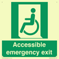 SA7239: Accessible emergency exit (left)