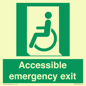 SA7239: Accessible emergency exit (left)