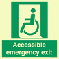 SA7239: Accessible emergency exit (left)