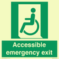 SA7239: Accessible emergency exit (left)