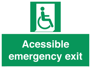 SA7242: Accessible emergency exit (right)