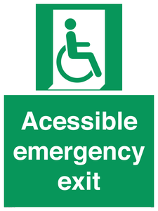 SA7242: Accessible emergency exit (right)
