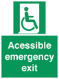 SA7242: Accessible emergency exit (right)