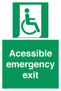 SA7242: Accessible emergency exit (right)
