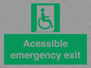 SA7242: Accessible emergency exit (right)