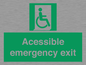 SA7242: Accessible emergency exit (right)