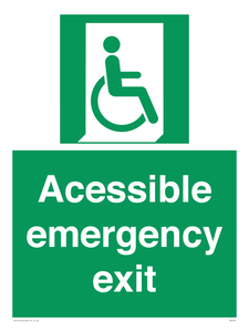 SA7242: Accessible emergency exit (right)