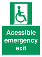 SA7242: Accessible emergency exit (right)