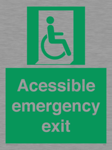 SA7242: Accessible emergency exit (right)