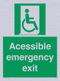 SA7242: Accessible emergency exit (right)