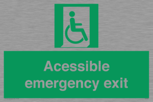 SA7242: Accessible emergency exit (right)