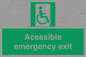 SA7242: Accessible emergency exit (right)