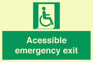 SA7242: Accessible emergency exit (right)
