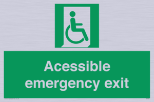 SA7242: Accessible emergency exit (right)