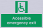 SA7242: Accessible emergency exit (right)