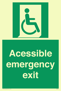 SA7242: Accessible emergency exit (right)