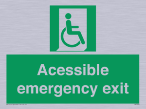 SA7242: Accessible emergency exit (right)