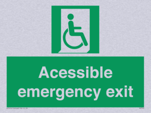 SA7242: Accessible emergency exit (right)