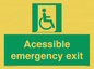 SA7242: Accessible emergency exit (right)