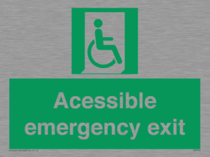 SA7242: Accessible emergency exit (right)