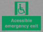 SA7242: Accessible emergency exit (right)