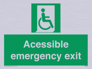 SA7242: Accessible emergency exit (right)