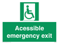 SA7242: Accessible emergency exit (right)
