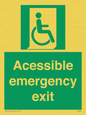 SA7242: Accessible emergency exit (right)