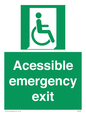 SA7242: Accessible emergency exit (right)