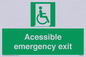 SA7242: Accessible emergency exit (right)
