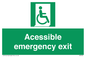 SA7242: Accessible emergency exit (right)