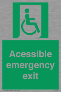 SA7242: Accessible emergency exit (right)