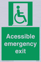 SA7242: Accessible emergency exit (right)