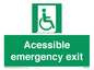 SA7242: Accessible emergency exit (right)