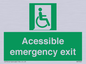 SA7242: Accessible emergency exit (right)
