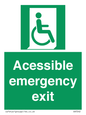SA7242: Accessible emergency exit (right)