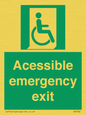 SA7242: Accessible emergency exit (right)