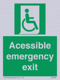 SA7242: Accessible emergency exit (right)
