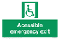SA7242: Accessible emergency exit (right)
