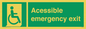 SA7242: Accessible emergency exit (right)