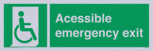 SA7242: Accessible emergency exit (right)