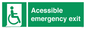 SA7242: Accessible emergency exit (right)
