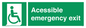 SA7242: Accessible emergency exit (right)